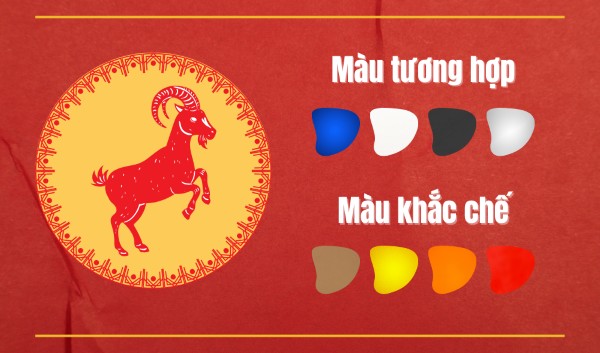 Màu tương hợp và khắc chế của người sinh năm 2027