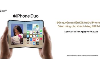 Đặc quyền ưu tiên đặt trước iPhone Duo dành riêng cho khách hàng MB Private tại Viettel Store