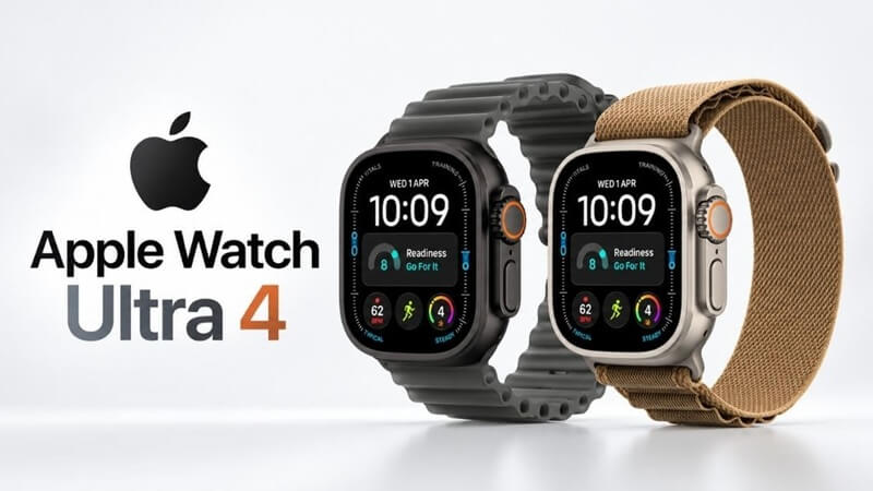 Apple Watch Ultra 4 với phong cách thiết kế chắc chắn và duy trì hai màu sắc chính thức 