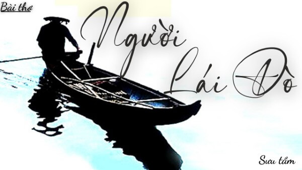 Bài thơ Người lái đò tri ân thầy cô