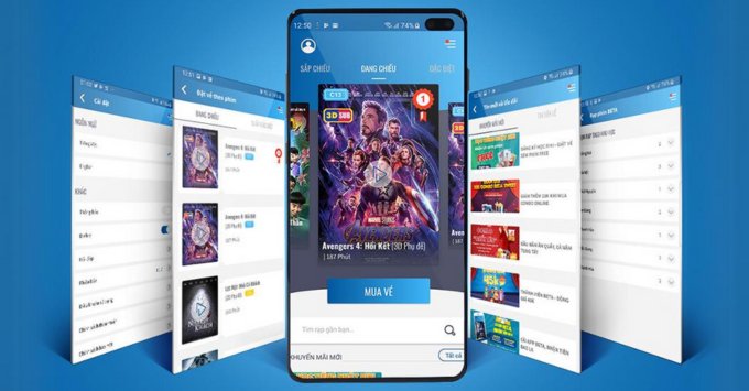 Beta Cinemas hỗ trợ tra cứu suất chiếu và đặt vé ngay trên điện thoại.