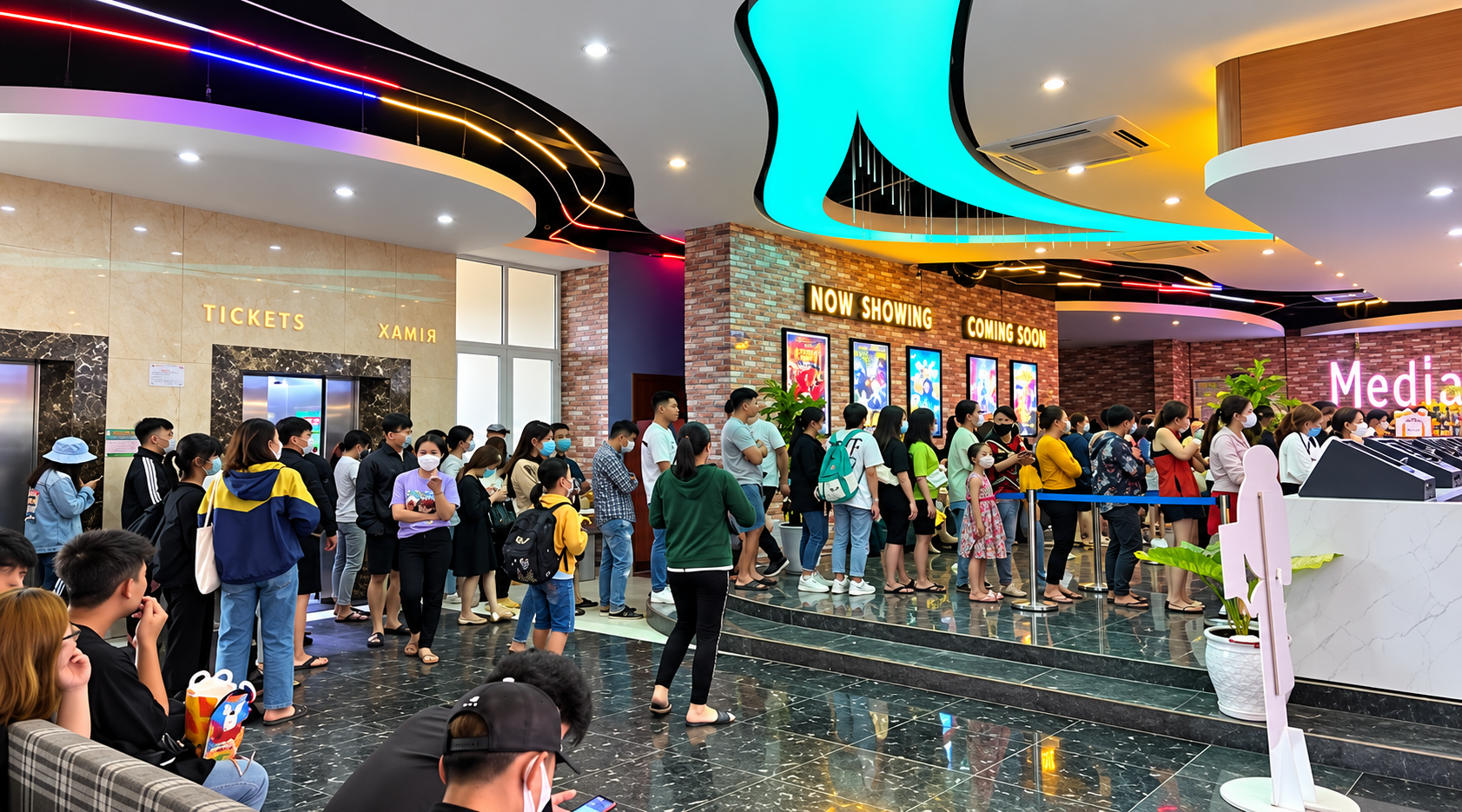 Beta Long Khánh có giá vé 2D từ 40.000 đồng với mức ưu đãi riêng cho học sinh, sinh viên.