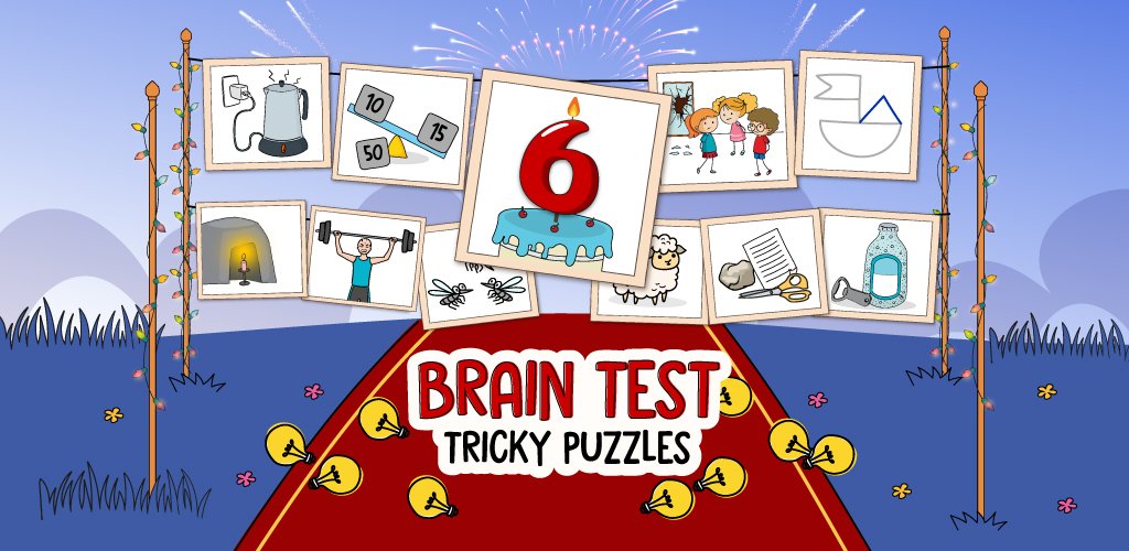 Brain Test: Tricky Puzzles khuyến khích người chơi quan sát và tìm lời giải ngoài suy nghĩ thông thường