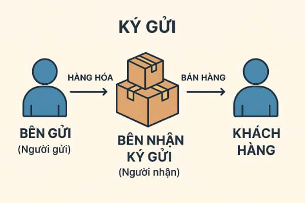 Hình thức nhận ký gửi sản phẩm từ nhà cung cấp