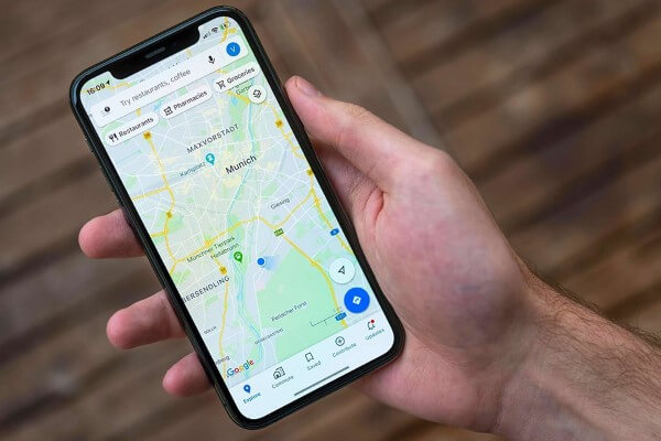 Tùy tình huống người dùng có thể chia sẻ vị trí trên GG Map bằng điện thoại phù hợp