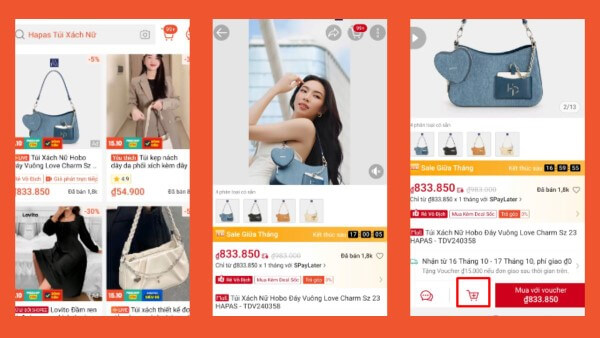Tùy chọn phân loại, màu sắc và số lượng