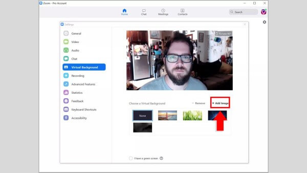 Nhấn chọn + Add Image để tải ảnh lên