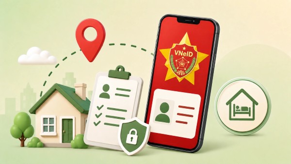 Một số lưu ý khi khai báo lưu trú trên VNeID