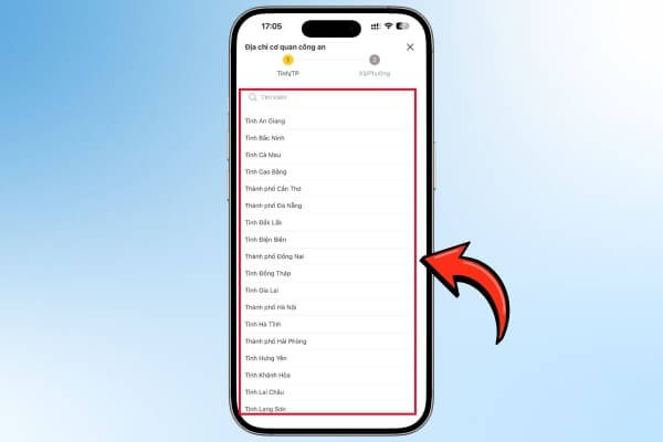 Lần lượt điền thông tin cơ sở lưu trú