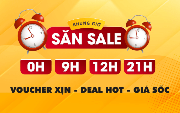 Theo dõi các ngày và khung giờ săn sale Shopee