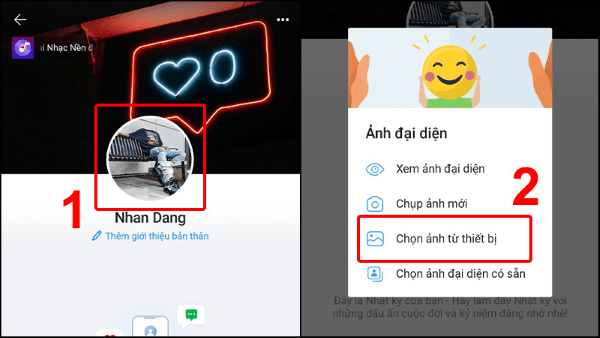 Hướng dẫn thay ảnh đại diện trên Zalo