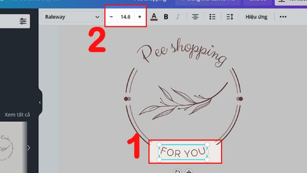 Điều chỉnh màu nền, font chữ, biểu tượng phù hợp