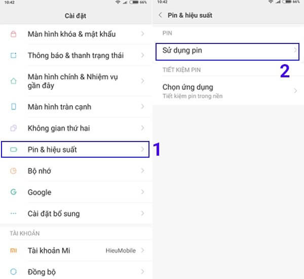 Chọn Sử dụng PIN