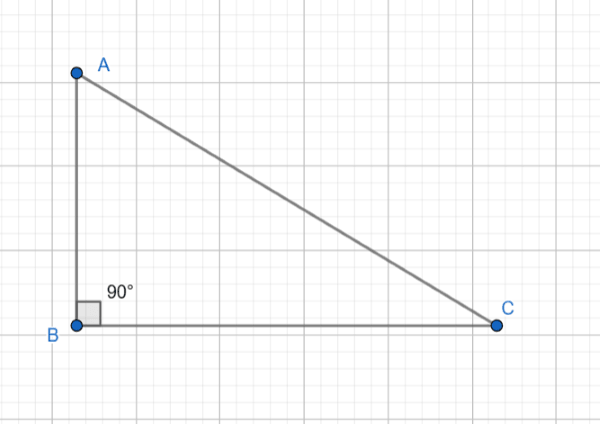 Công thức tính chu vi tam giác vuông bằng tổng ba cạnh: P = a + b + c
