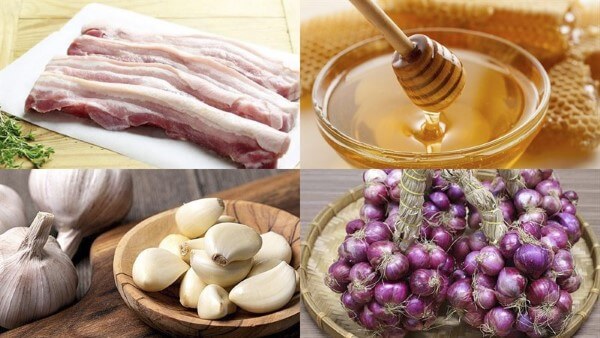 Chuẩn bị nguyên liệu làm thịt nướng mật ong