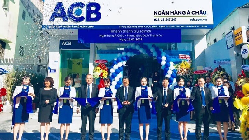 Hệ thống chi nhánh và phòng giao dịch Ngân hàng Á Châu (ACB) tại nhiều tỉnh thành