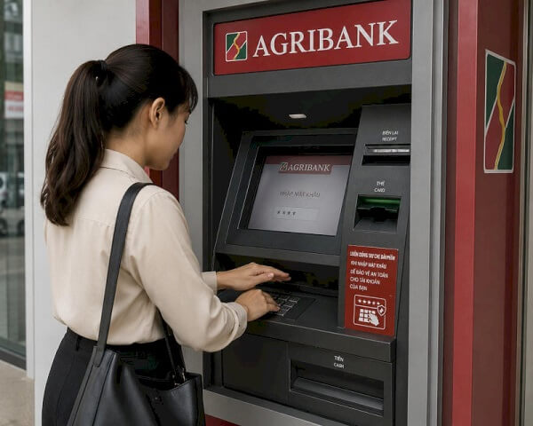 Tìm kiếm chi nhánh quản lý tài khoản Agribank qua cây ATM