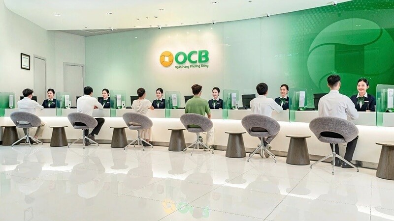 OCB (Ngân hàng TMCP Phương Đông) hiện có 176 chi nhánh trên toàn quốc