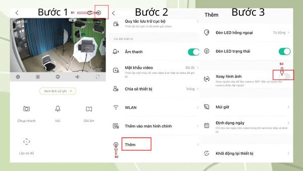 Các bước xoay hình ảnh 180 khi bị ngược