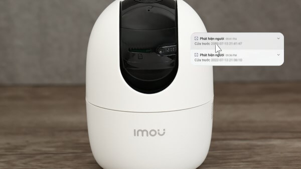 Xác định lý do camera Imou không gửi thông báo phát hiện người