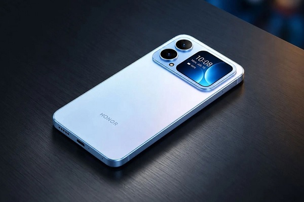 HONOR 700 Pro có thể trang bị màn hình phụ 1.72 inch cạnh camera sau, hỗ trợ xem nhanh thông tin.