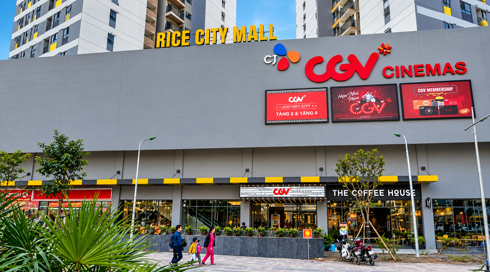 CGV Rice City có giá vé 2D từ 68.000 - 125.000 đồng/vé.