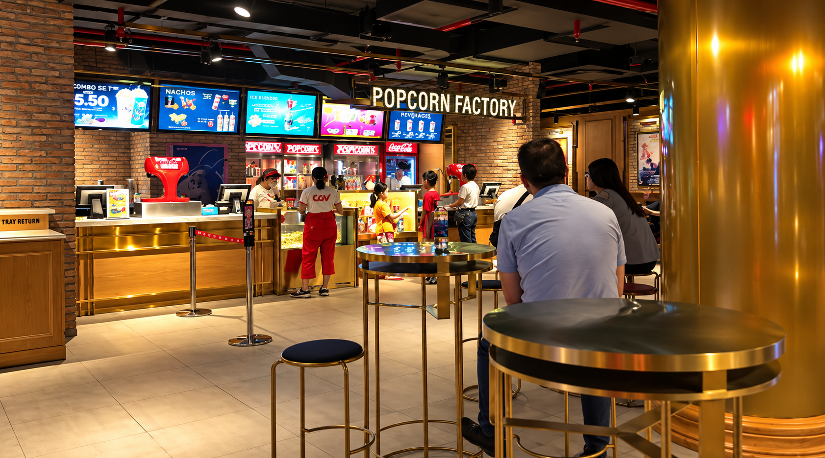 CGV Tràng Tiền Plaza nằm gần hồ Hoàn Kiếm và có các hạng phòng chiếu cao cấp.
