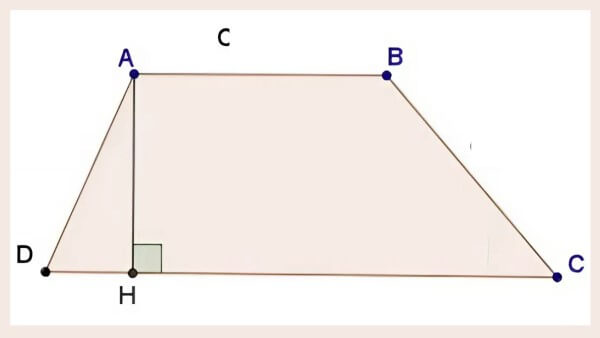 Một số ví dụ về cách tính chu vi hình thang