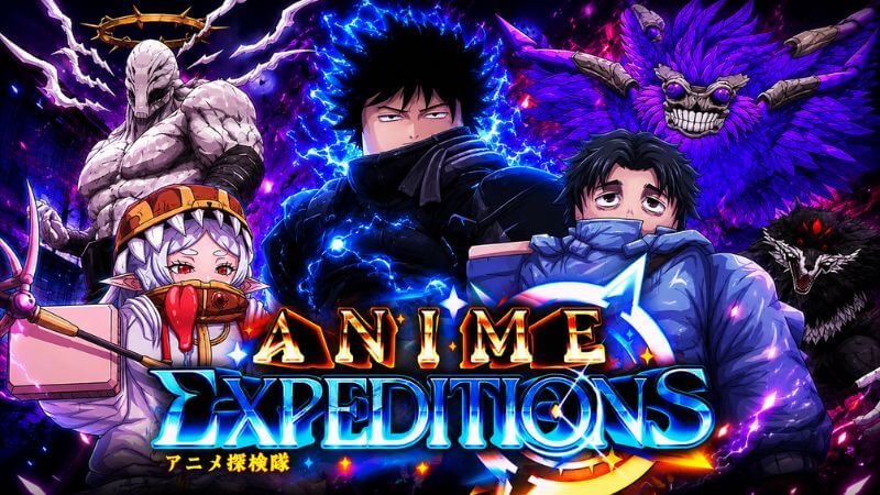 Game Roblox Anime Expeditions lấy cảm hứng từ nhiều yếu tố anime