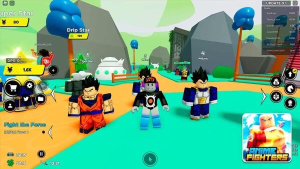 Cập nhật code Anime Fighters Simulator tháng 10/2026 mới nhất