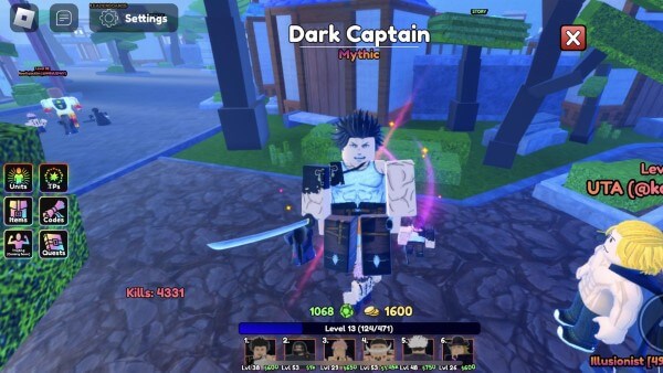 Chức năng của Gems, Reroll và phần thưởng từ code