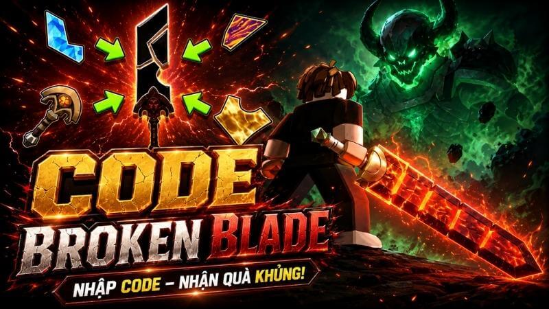 Tựa game ARPG Broken Blade trên Roblox do Skyrift Devs phát triển