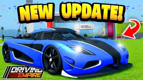 Cập nhật những Code Driving Empire mới nhất tháng 8/2026