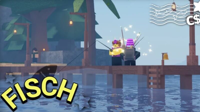 Trò chơi mô phỏng câu cá Fisch trên nền tảng Roblox