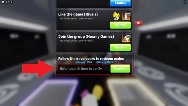 Sao chép giftcode dán vào ô nhập mã