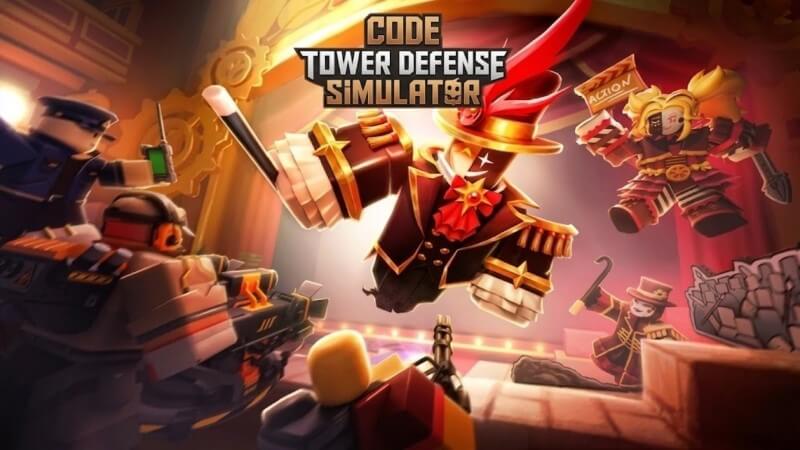 Trải nghiệm game phòng thủ tháp nổi bật Tower Defense Simulator trên Roblox