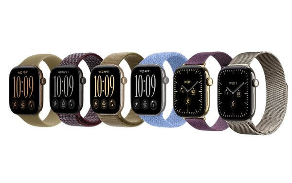 Apple Watch Series 12 mang đến nhiều tùy chọn màu sắc và chất liệu vỏ khác nhau