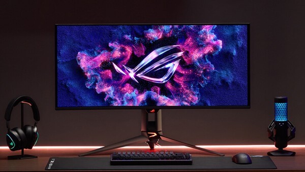 Asus ROG Swift OLED PG34WCDN trang bị tấm nền OLED cho màu sắc rực rỡ