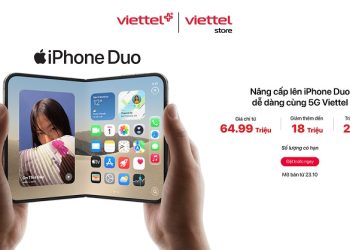 Đặt trước iPhone Duo dễ dàng cùng 5G Viettel: Ưu đãi giảm đến 18 triệu đồng