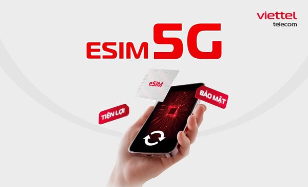 Việc đăng ký eSIM trên My Viettel khác với việc đổi eSIM