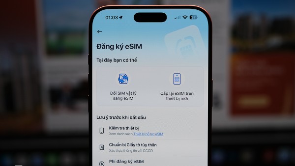 Những lý do nên đổi sang eSIM khi mua điện thoại mới