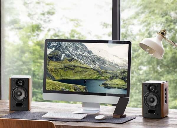 Loa máy tính Edifier được thiết kế theo hệ thống 2.0 hoặc 2.1