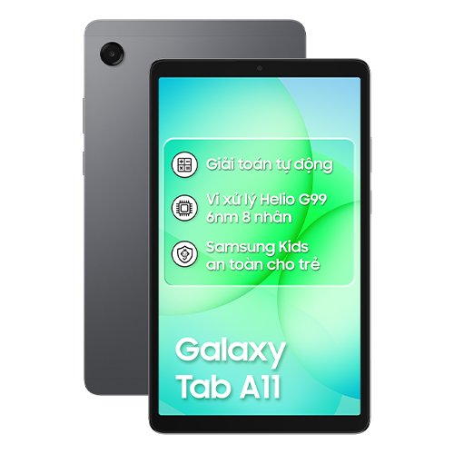 Galaxy Tab A11 LTE hỗ trợ kết nối Internet qua SIM di động, thuận tiện cho học tập và làm việc khi di chuyển