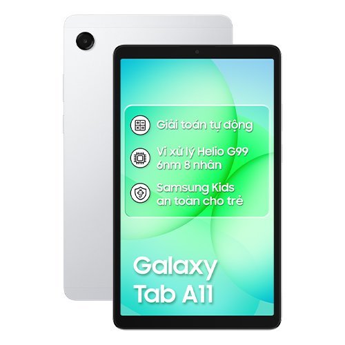 Galaxy Tab A11 WiFi có thiết kế nhỏ gọn, màn hình 90Hz và mức giá hợp lý, phù hợp với nhu cầu sử dụng cơ bản