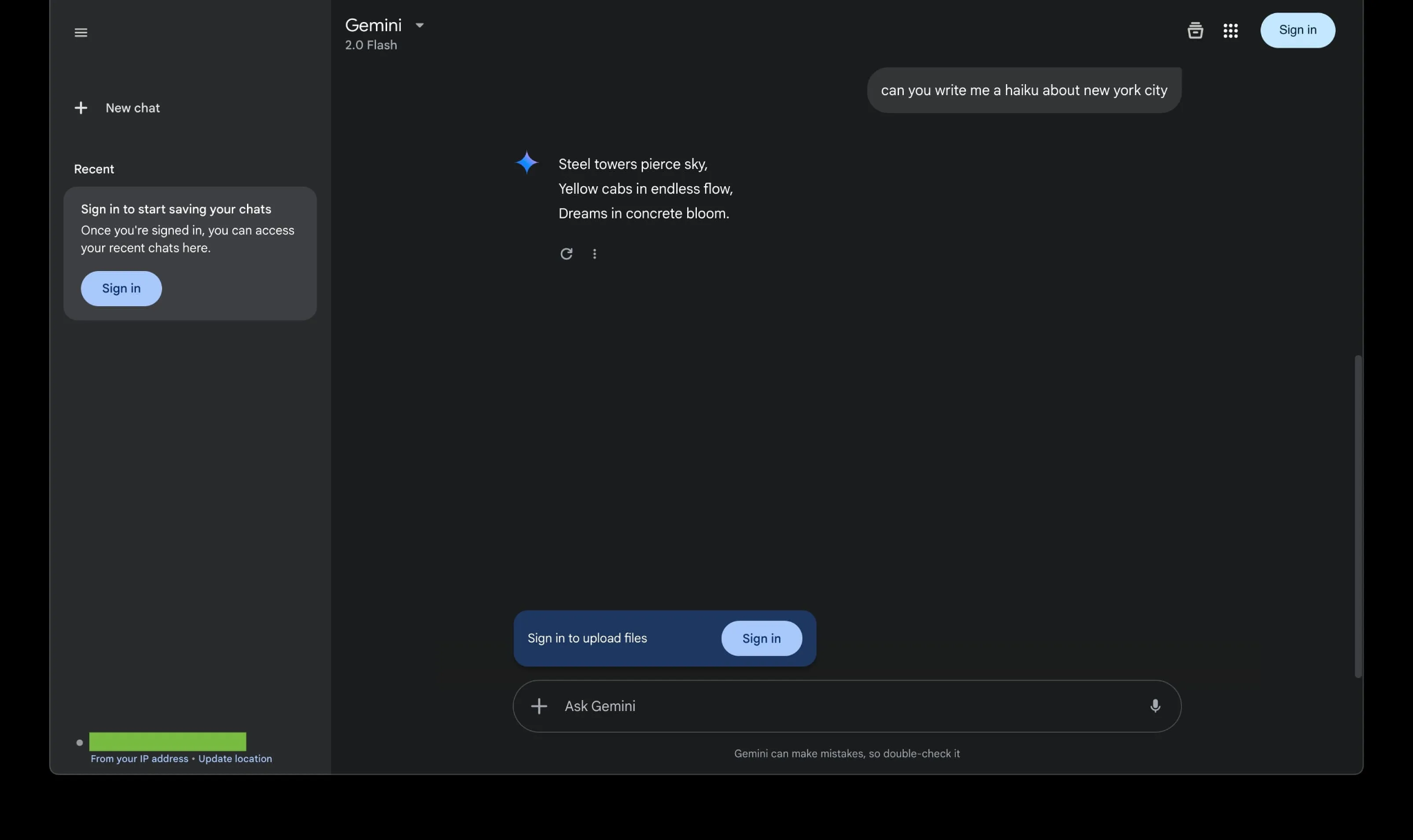 Truy cập Gemini v&agrave; đăng nhập t&agrave;i khoản Google để sử dụng Gemini Omni