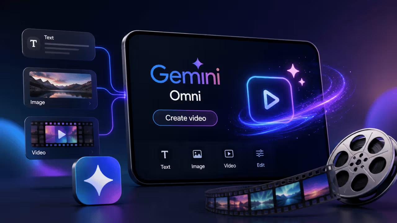 Gemini Omni kết hợp văn bản, h&igrave;nh ảnh, video v&agrave; &acirc;m thanh 