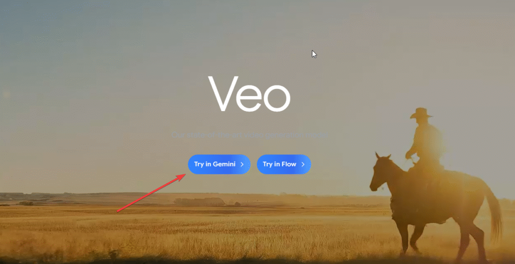 Truy cập Google Flow để sử dụng Veo 3.1