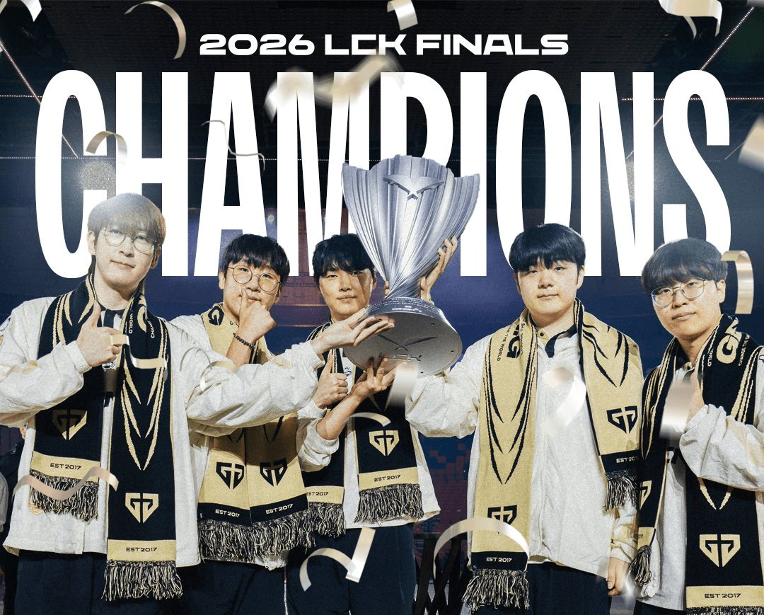 Gen.G thắng Hanwha Life Esports 3–1 trong trận chung kết ngày 13/09/2026.