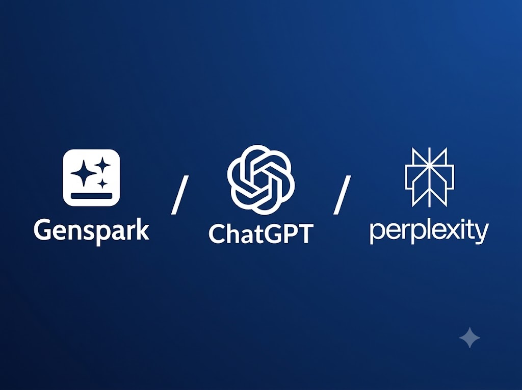 Genspark, Chat GPT, Perplexity khác nhau về thế mạnh và mục đích sử dụng cốt lõi