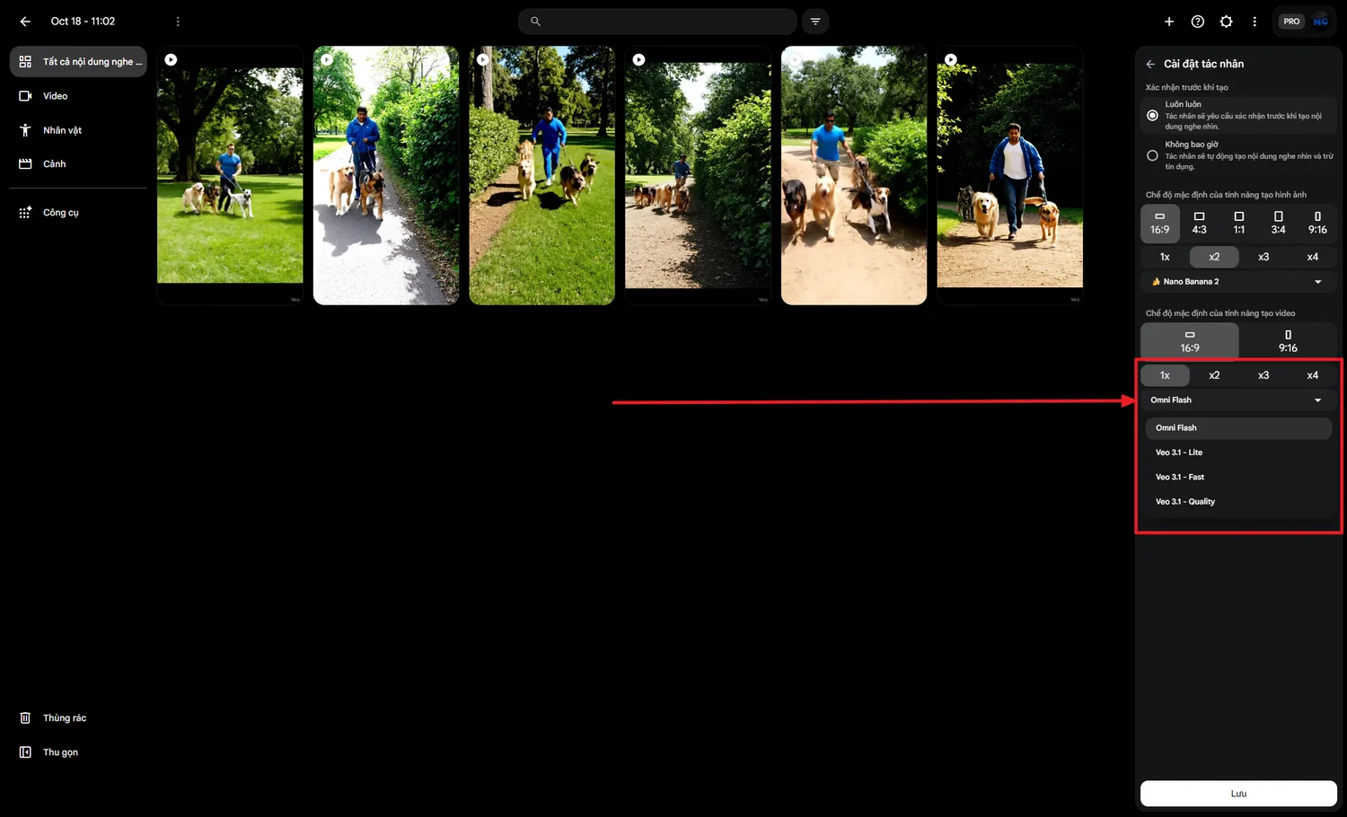 Frames to Video l&agrave; một trong những workflow tạo video theo chuỗi khung h&igrave;nh